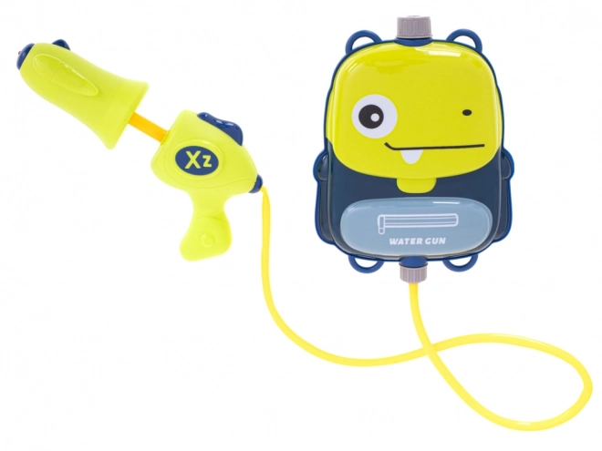 Wasserpistole mit Dinosaurier-Rucksack