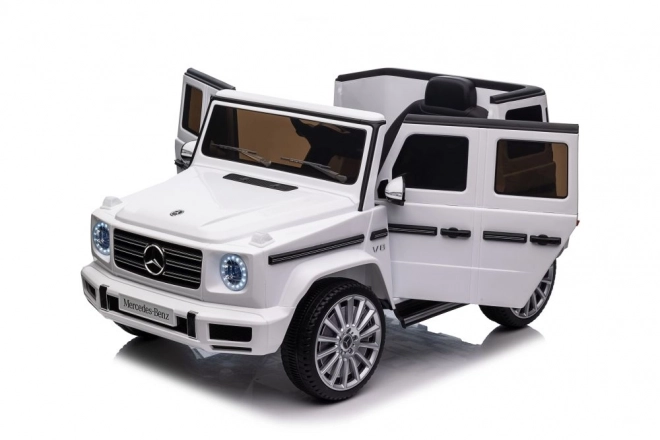 Elektrisches Fahrzeug Mercedes G500 Weiß 4x4 – Weiß