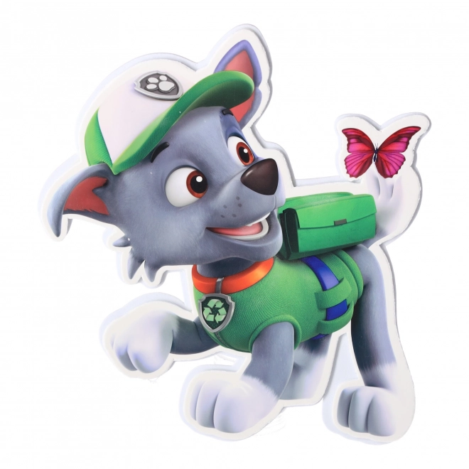 Wanddekoration mit Rocky von Paw Patrol