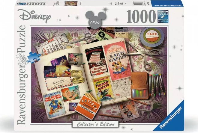 Ravensburger Puzzle Disney: 1940 Mickey Jubiläum 1000 Teile