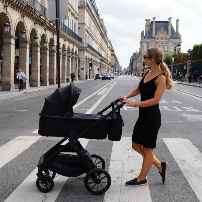 Lionelo Kombikinderwagen Layla 3-in-1 Schwarzer Onyx