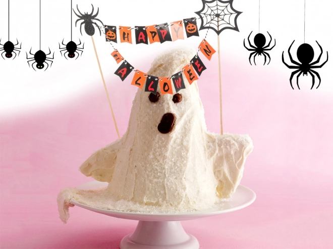 Halloweenkuchen- und Cupcake-Dekoration