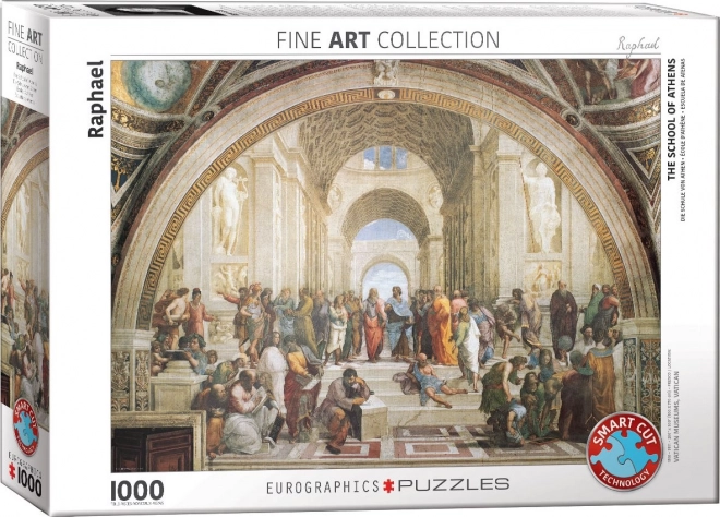 Puzzle EUROGRAPHICS Athener Schule 1000 Teile