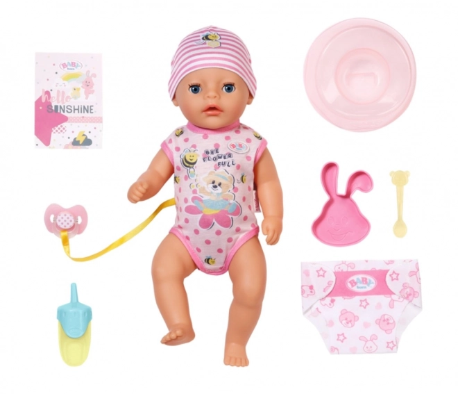 BABY born Little Mädchen - interaktive Puppe