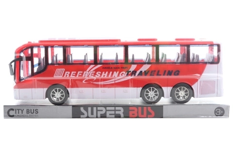 Roter Schwungradbus