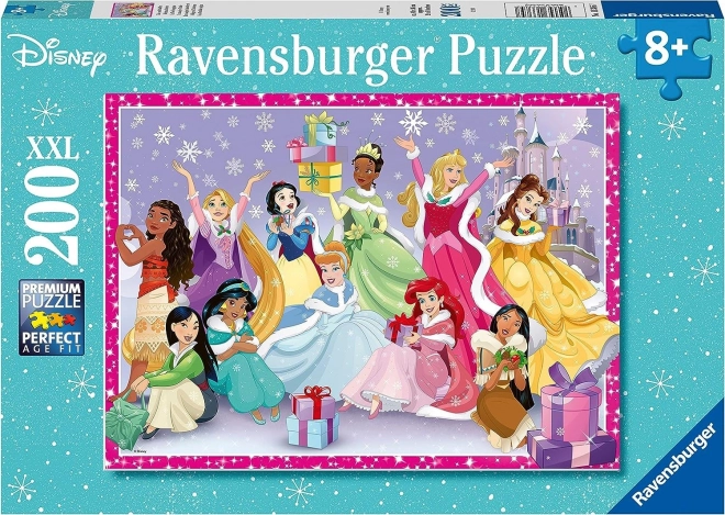 Disney Prinzessinnen Weihnachts-Puzzle XXL 200 Teile