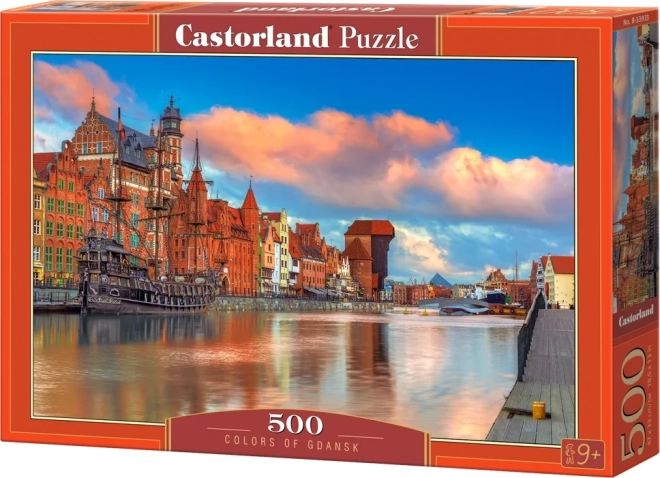 Castorland Puzzle Farben von Danzig 500 Teile