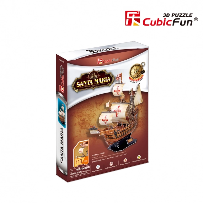 3D-Puzzle Santa Maria