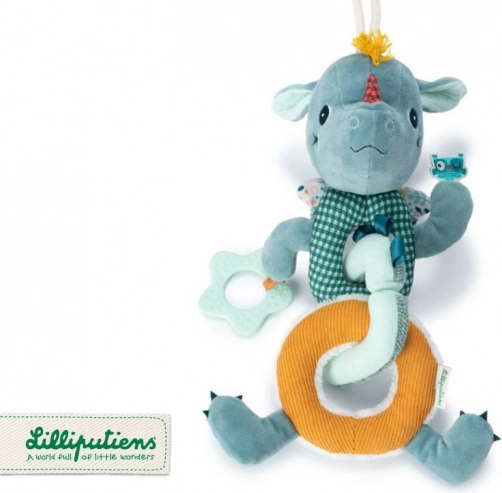Lilliputiens Sensorikkette für den Kinderwagen – Drache Joe, ab 6 Monaten