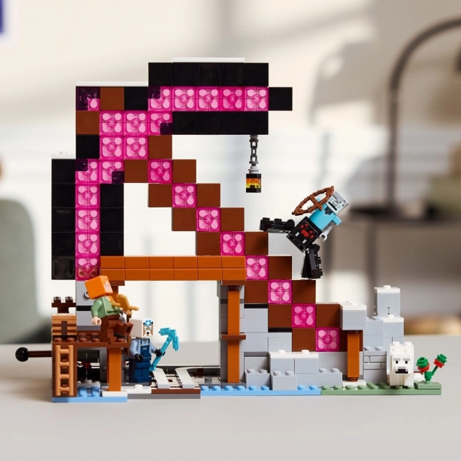 LEGO Minecraft Spitzhacke Schmiede
