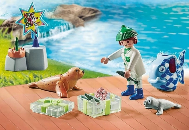 Playmobil Geschenkeset: Tierfütterung