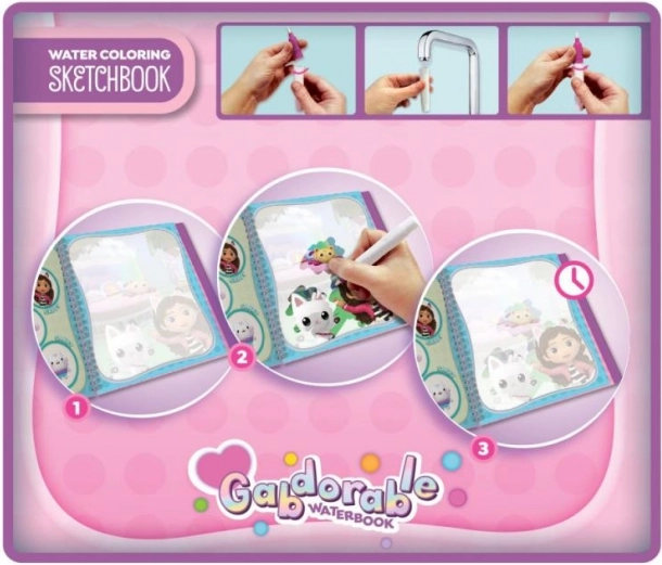 Gabby's Puppenhaus Zauberwasserbuch