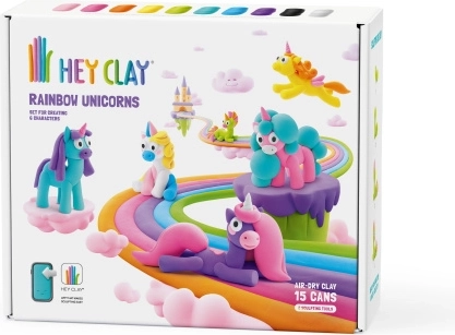 Hey Clay Einhörner – kreative Schaumknete für Kinder