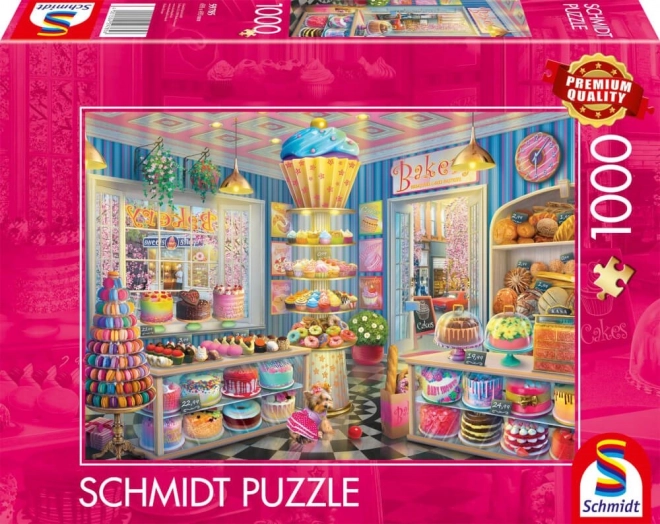 Bunte Bäckerei Puzzle 1000 Teile
