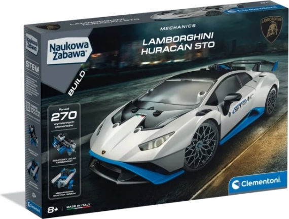 Mechanik-Labor Bausatz LAMBORGHINI Huracán STO – polnische Version von Clementoni