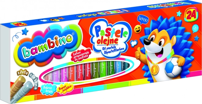 Ölpastelle BAMBINO 24 Farben