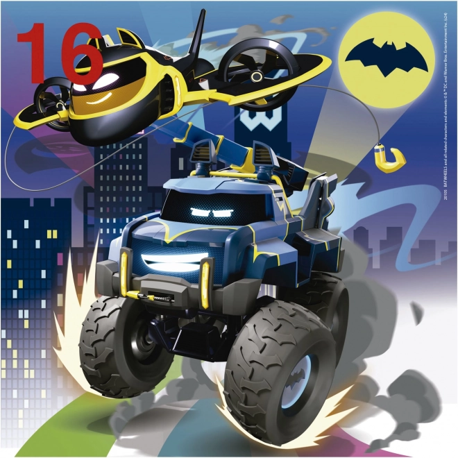 Educa Puzzle Batwheels 4v1