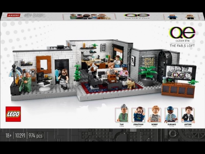 LEGO Queer Eye Wohnung der Fab Five