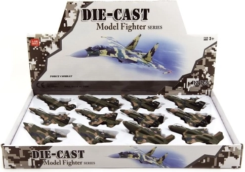 Set aus 12 realistischen Jets