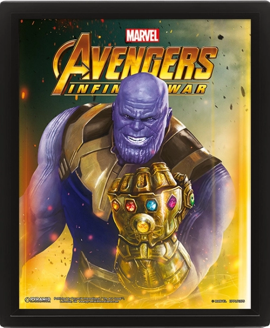 3D Puzzlebild Avengers Thanos