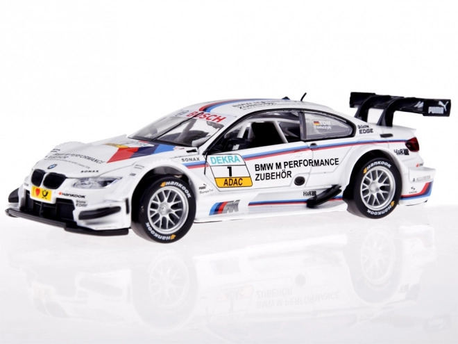 Metall-Sportmodell BMW M3 DTM im Maßstab 1:32 mit Licht- und Soundeffekten