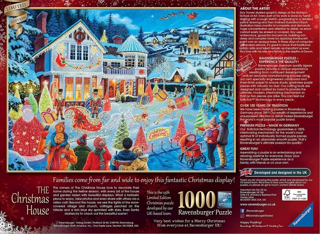 Ravensburger Weihnachts-Puzzle 1000 Teile