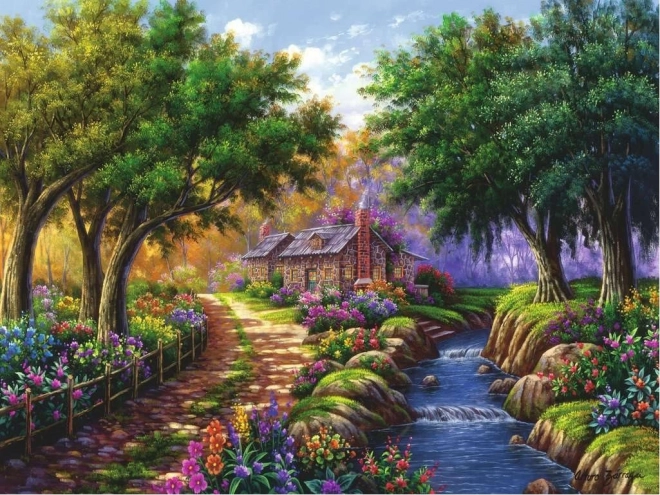 Ravensburger Puzzle Haus am Fluss 1500 Teile