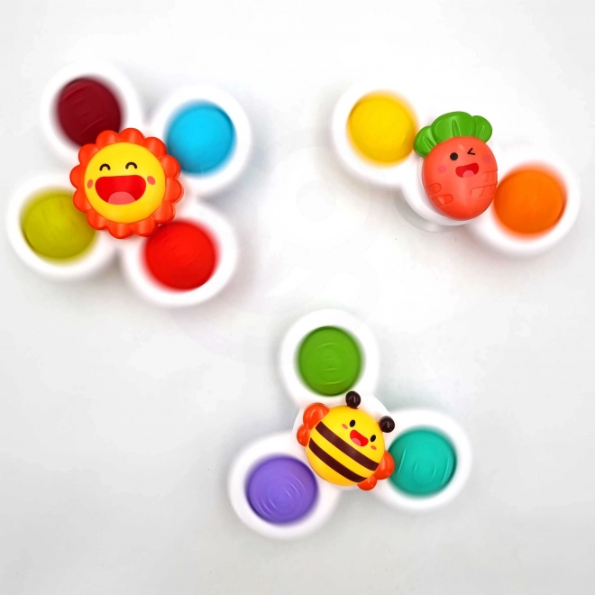Woopie Baby Sensory Spin Spielzeug 3-in-1 Set