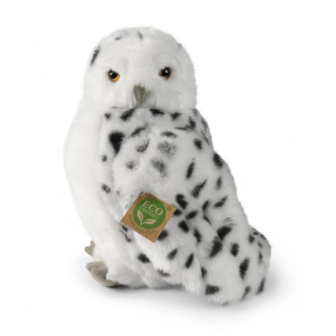 Kuschel-Schneeeule ECO-FRIENDLY 28 cm