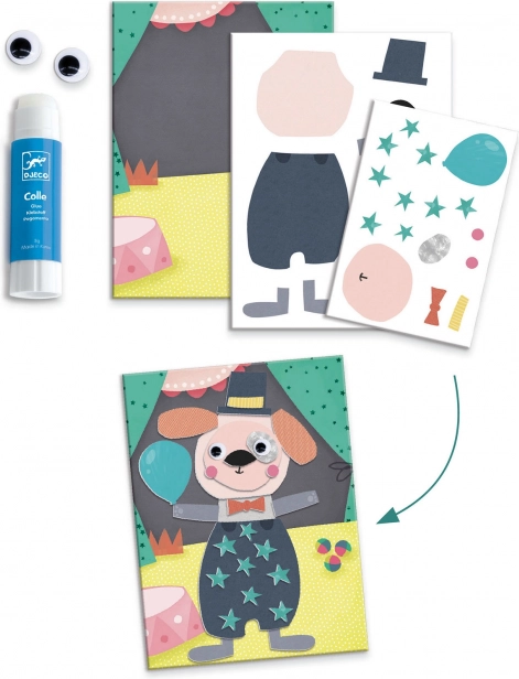 DJECO Kreativ-Set Haus voller Tiere