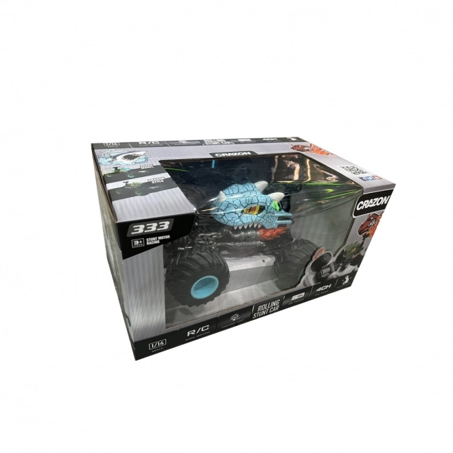 Blaues RC Stuntauto 1:16