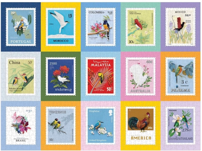 Puzzle Vögel der Welt 1000 Teile
