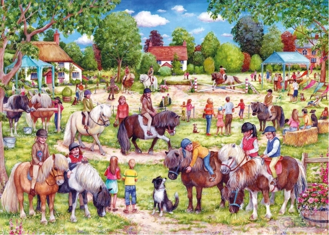 Puzzle GIBSONS Shetland Pony Club 1000 Teile