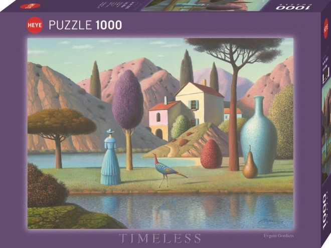 HEYE Puzzle Zeitlos: Dame in Blau 1000 Teile