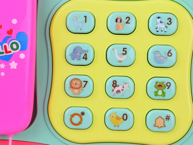 Bunter Musiktelefon für Kinder