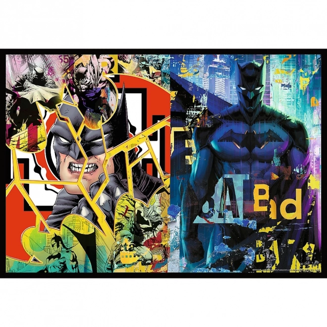 Batman-Puzzle 4x250 Teile im Einsatz