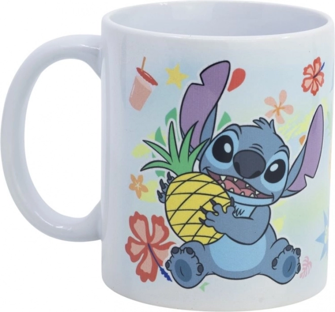 Keramiktasse mit Stitch-Motiv 325 ml