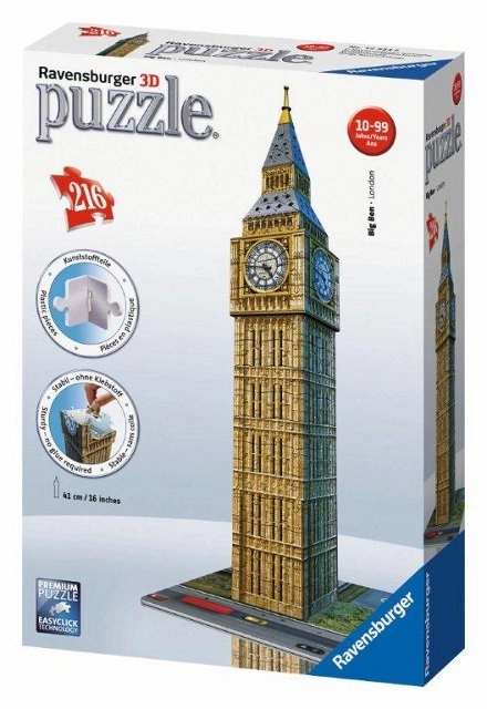 Big Ben 3D Puzzle 216 Teile