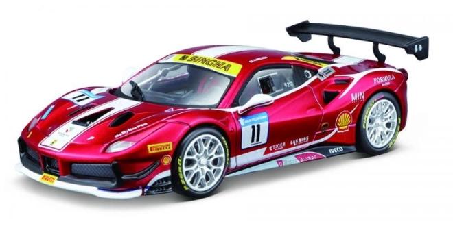 Bburago Ferrari Racing 488 Challenge Modellauto