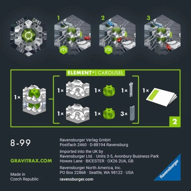 Gravitrax PRO Erweiterung Karussell
