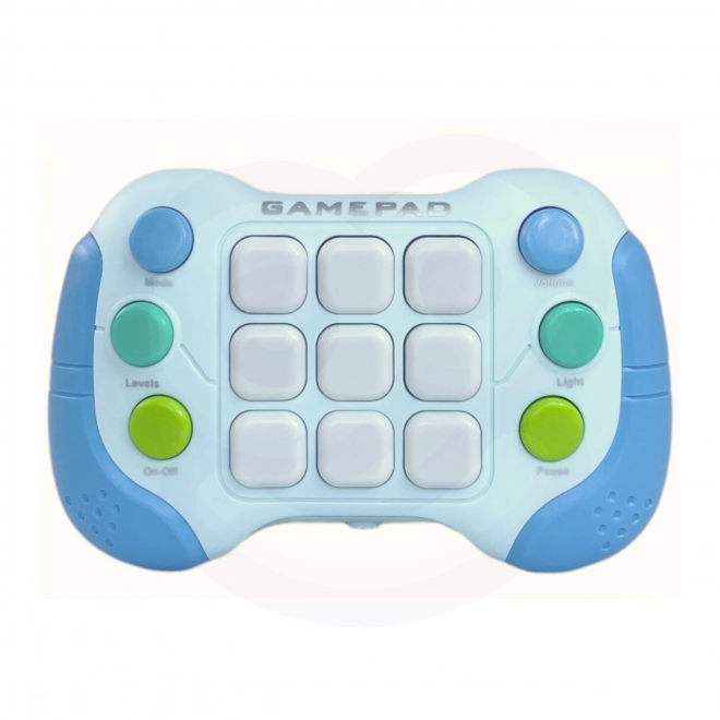 Elektronisches Geschicklichkeitsspiel Pop-It Fidget Toy Gamepad Blau