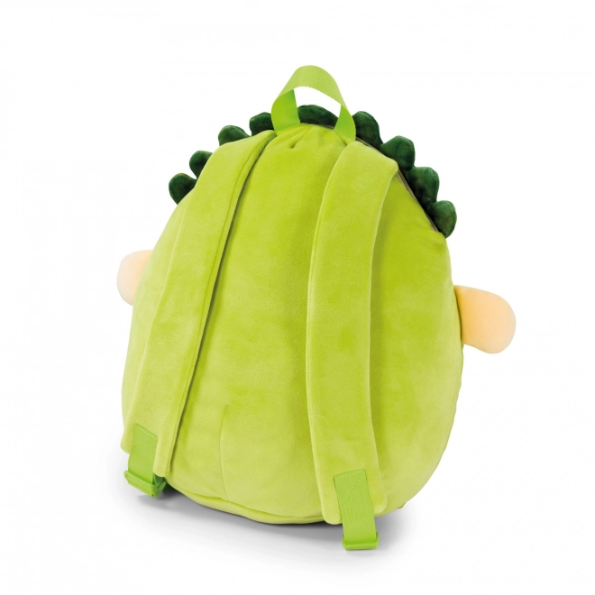 Gemütlicher noxxiez Dinosaurier 2-in-1 Plüschrucksack