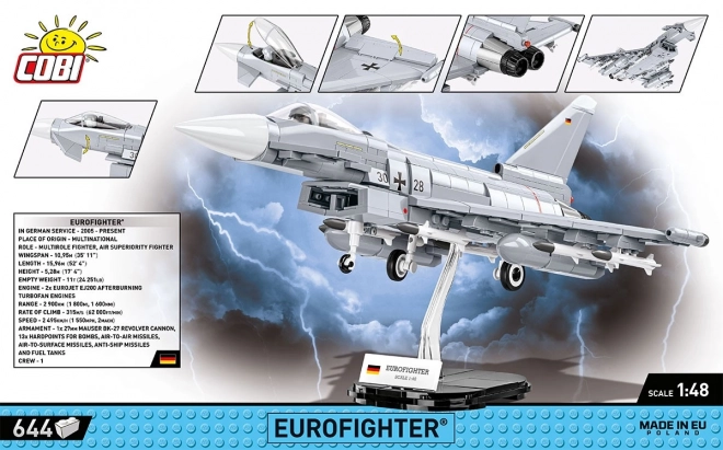 Eurofighter Typhoon Deutschland Modellbausatz 1:48