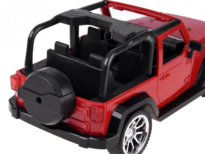 Fernbedienbares Geländewagen für Kinder – Rot