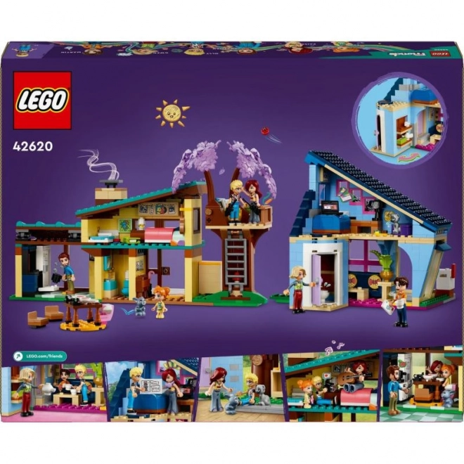 Lego Friends Familienhaus von Olly und Paisley