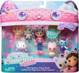 Gabbys magisches Häuschen: Der Film – Figuren-Multipack Katzenfreundebande (11 Stk.)