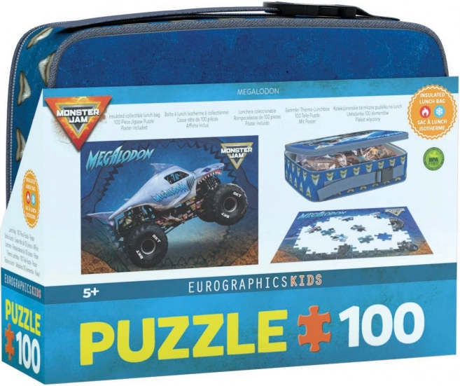Puzzle EUROGRAPHICS im Thermoetui Megalodon Monster Jam 100 Teile