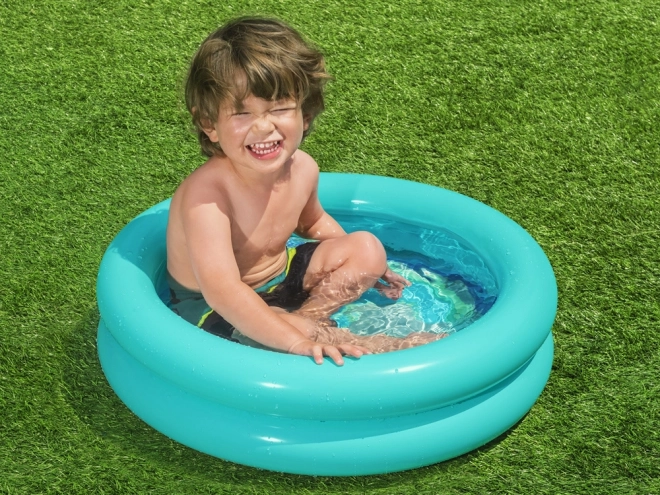 Bestway Kinder aufblasbares lila zweireihiges Planschbecken