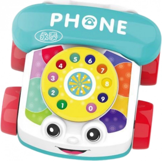 Interaktives Ziehtelefon für Kinder