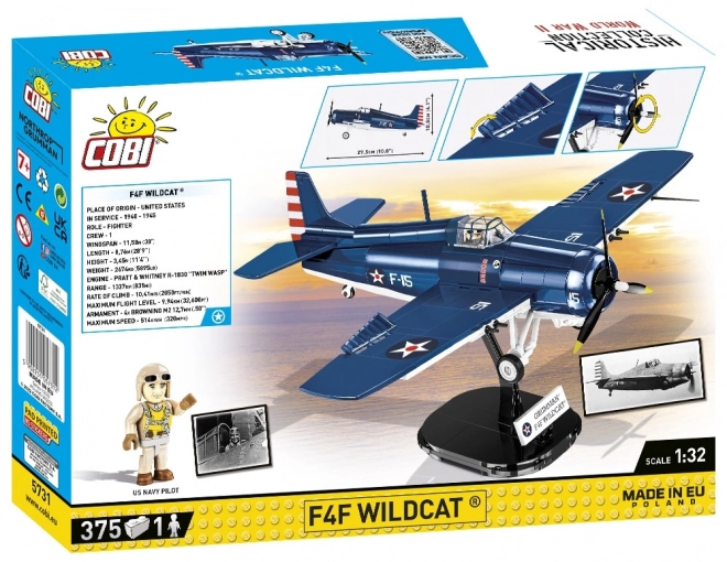 Cobi II Weltkrieg F4F Wildcat Modellbau